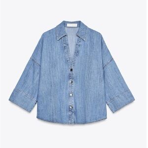 Zara Wide Sleeve Shirt